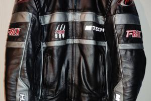 Giubbotto moto in pelle M-Tech