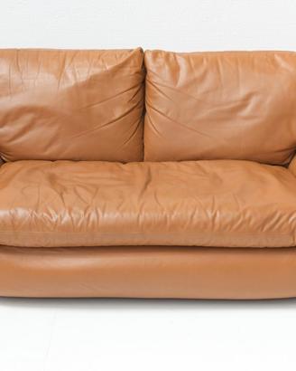 Divano Arflex modello Bengodi pelle, Cini Boeri .