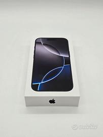 IPHONE 16 PRO 256GB NERO SIGILLATO