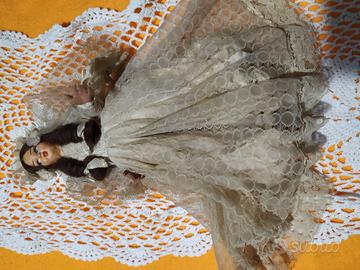 bambola abito sposa