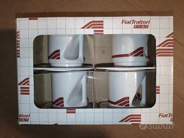 FIAT Trattori gadget anni 70 tazzine da collezione