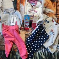 set bimba 9-12 mesi nuovo primigi