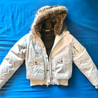 Piumino Woolrich bianco originale