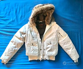 Piumino Woolrich bianco originale