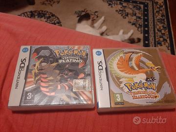 SOLO SCATOLE di Pokémon Platino e HeartGold