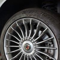 4 cerchioni alpina bmw 18" diamantati con gomme
