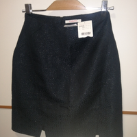 Gonna blu scura tutta brillantinata