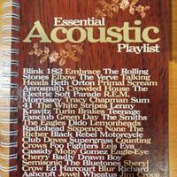 Essential acoustic playlist songbook chord libro