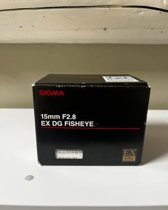 Sigma 15mm f/2.8 EX DG Fisheye