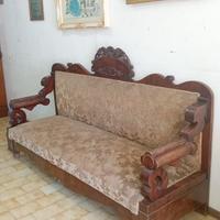 Antico Divano Luigi Filippo 