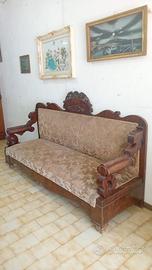 Antico Divano Luigi Filippo 
