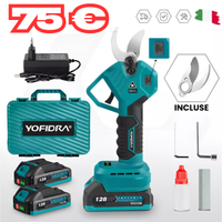 Forbice A Batteria Da Potatura + Valigia Cesoia 18