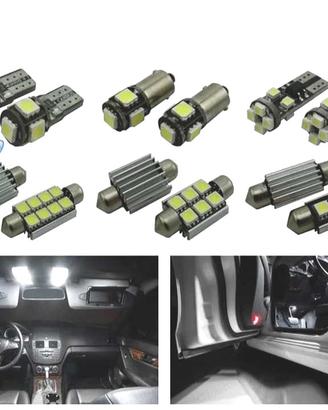 KIT 15 LAMPADE LED INTERNE MERCEDES GLA CLASSE X15