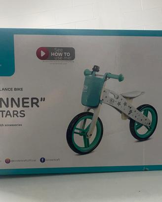 Bici senza pedali pedagogica Kinderkraft