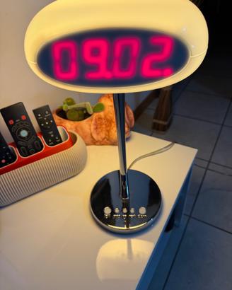 Lampada Rara-orologio vintage Artemide "Time and S