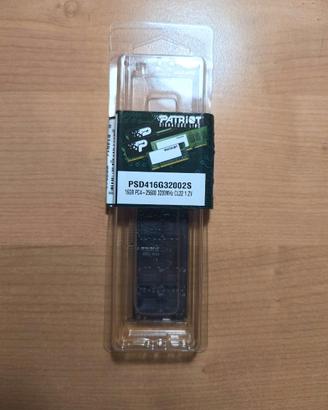 RAM notebook portatile 16GB DDR4-3200 Patriot