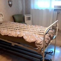letto  con materasso antidecubito