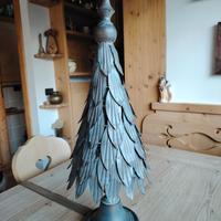 Albero Abete decorazione in metallo  