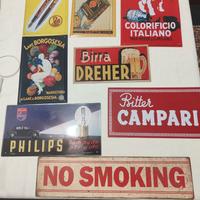 targhe vintage latta