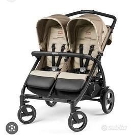 Passeggino gemellare peg perego