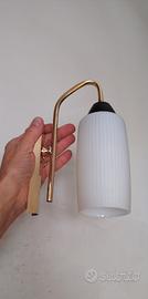 Lampada da parete vintage anni 50