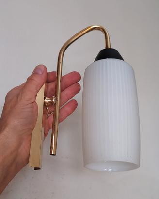 Lampada da parete vintage anni 50