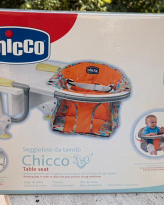 Seggiolino da tavolo girevole Chicco 360