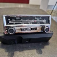 Autoradio epoca autovox Piper Fiat 500 posacenere