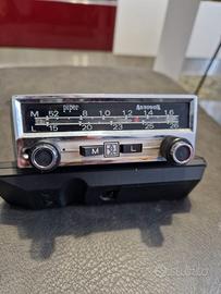 Autoradio epoca autovox Piper Fiat 500 posacenere