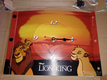 Orologio da parete re leone originale nuovo