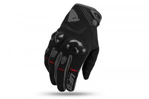 Guanti moto UFO CARBON Reason Nero