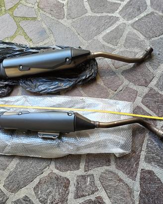 SCARICHI ORIGINALI YAMAHA XT660X 2008