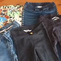 pantaloni bambina 3 anni