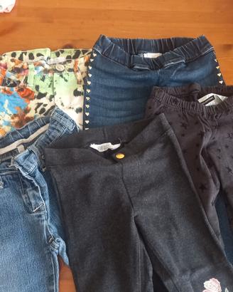 pantaloni bambina 3 anni
