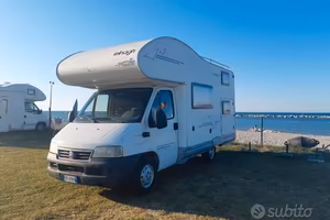 camper usato, mansardato, su base Ducato 2.0