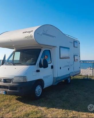 camper usato, mansardato Elmag Marlin 2005