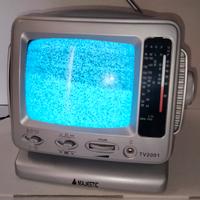 TV radio portatile Majestic TV2001 anni 90
