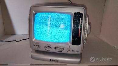 TV radio portatile Majestic TV2001 anni 90