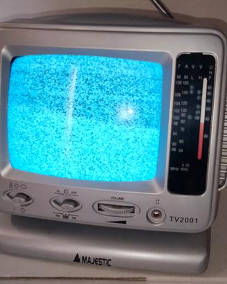 TV radio portatile Majestic TV2001 anni 90