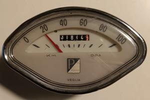 Vespa, GL, SS, etc. contachilometri originali