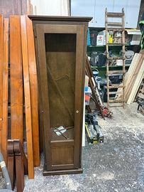 Credenza da sala in legno di castagno fatta a mano