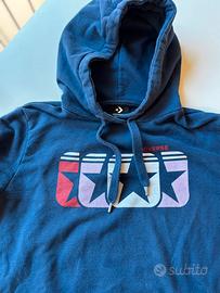 Felpa Converse vintage hoodie Made in Italy - y2k