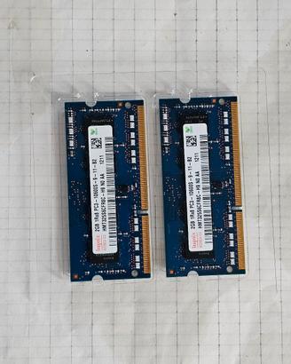 RAM 4gb (2x2) x Apple MacBook Pro 2011