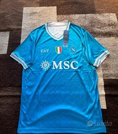 T SHIRT SSC NAPOLI 25/26 AZZURRA