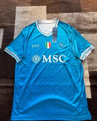 T SHIRT SSC NAPOLI 25/26 AZZURRA