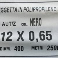 Reggia in Polipropilene 12x0,65 mm