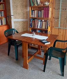 TAVOLO PIEGHEVOLE in legno massello