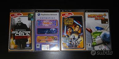 Lotto 4 Giochi Sony PSP Originali e Testati