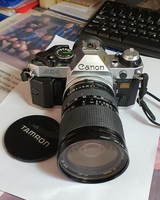 CANON AE-1 PROGRAM con 28-80 Tamron