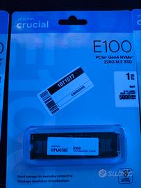 SSD crucial E100 4.0 1000Gb